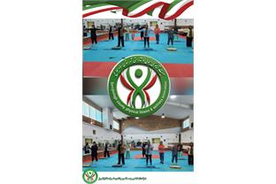برگزاری دمو آمادگی جسمانی  به مناسبت هفته دفاع مقدس